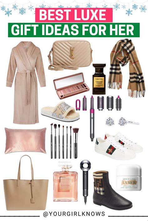 Best Holiday Luxury Gift Ideas for Her: 55+ Gifts for  